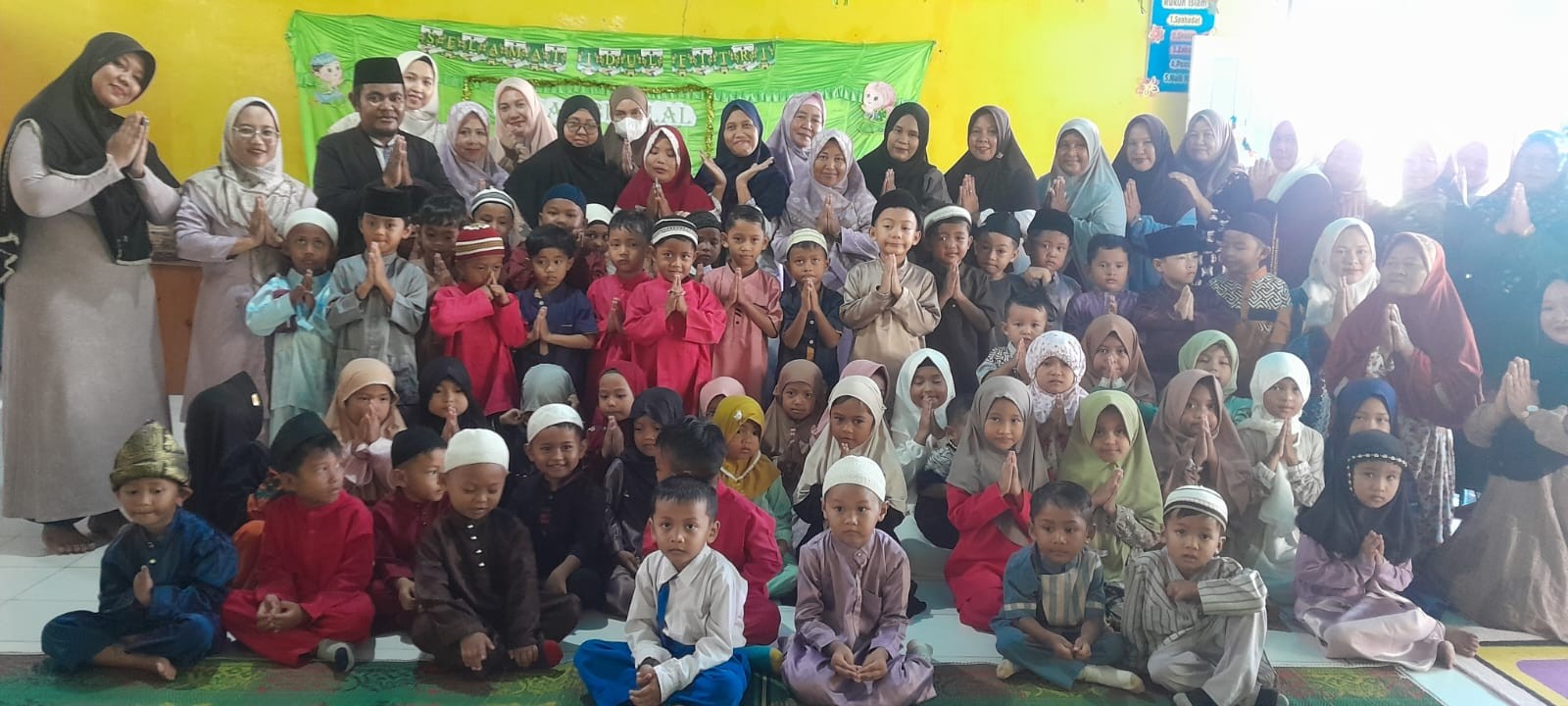 Perkuat Nilai Keagamaan Anak, KUA Bunguran Barat Ikut Sukseskan Halal Bihalal TK Sedanau