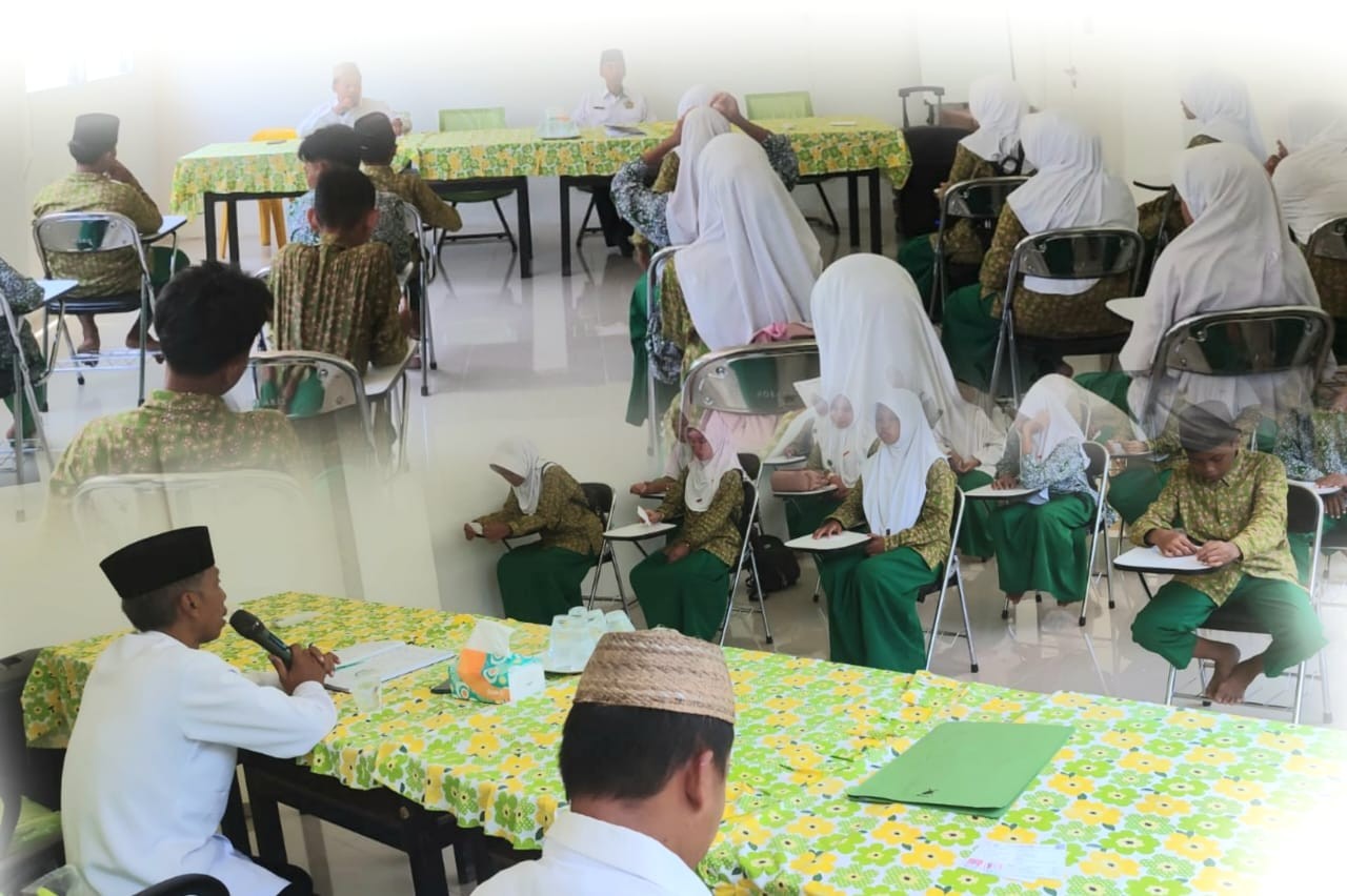 Persiapkan Masa Depan, MTsN 1 Natuna Gelar Pengarahan dan Pembagian Kartu Peserta TKA 2026