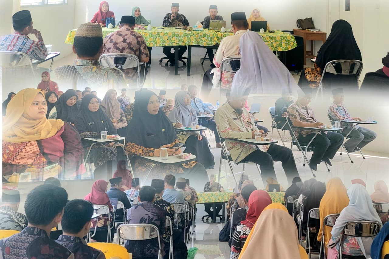 MTsN 1 Natuna Jadi Tuan Rumah Sosialisasi Kenaikan Pangkat ASN Kemenag Natuna