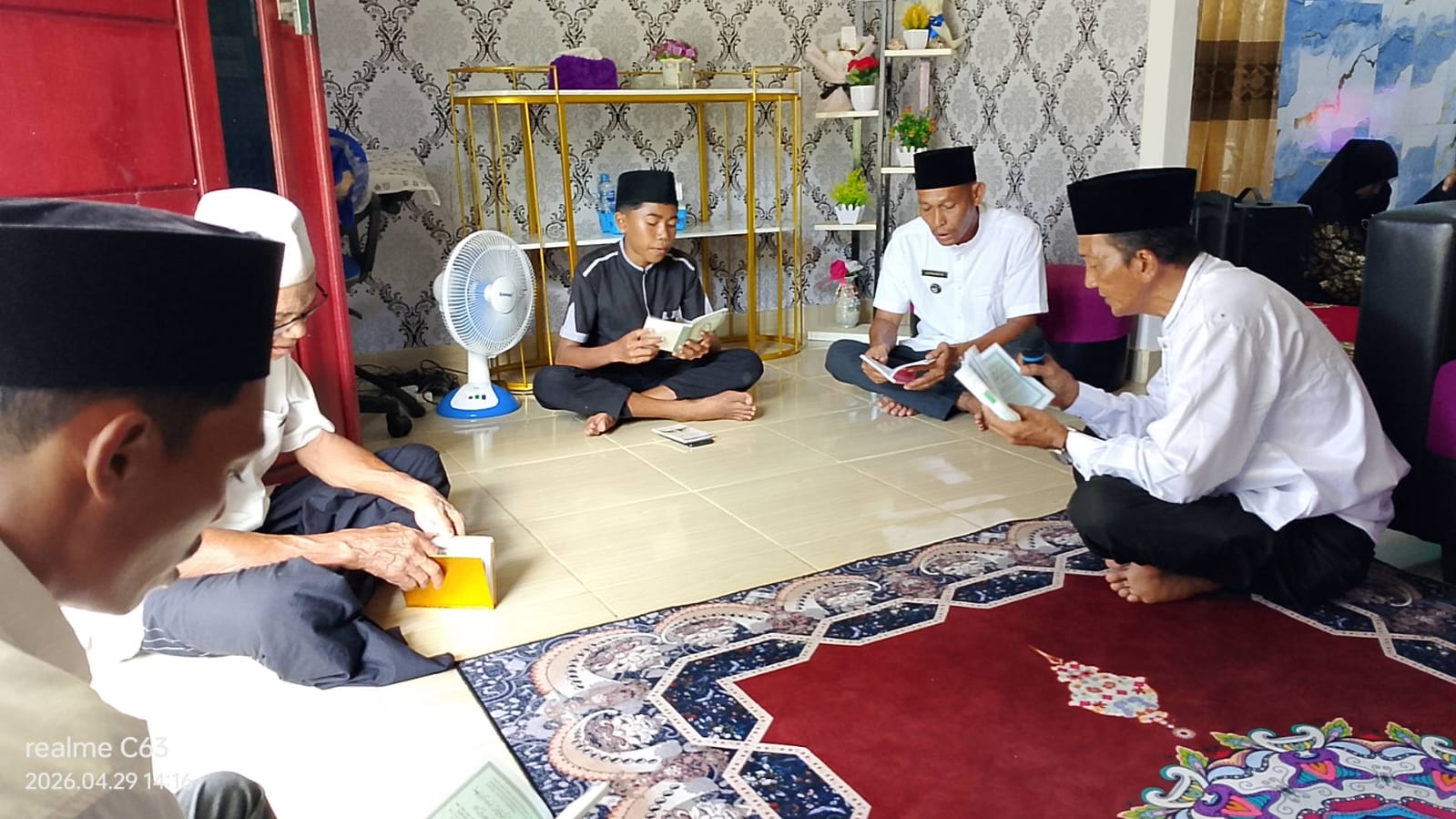 KUA Midai Fasilitasi Wirid Yasin di Desa Air Putih, Perkuat Ukhuwah dan Doa untuk Almarhum