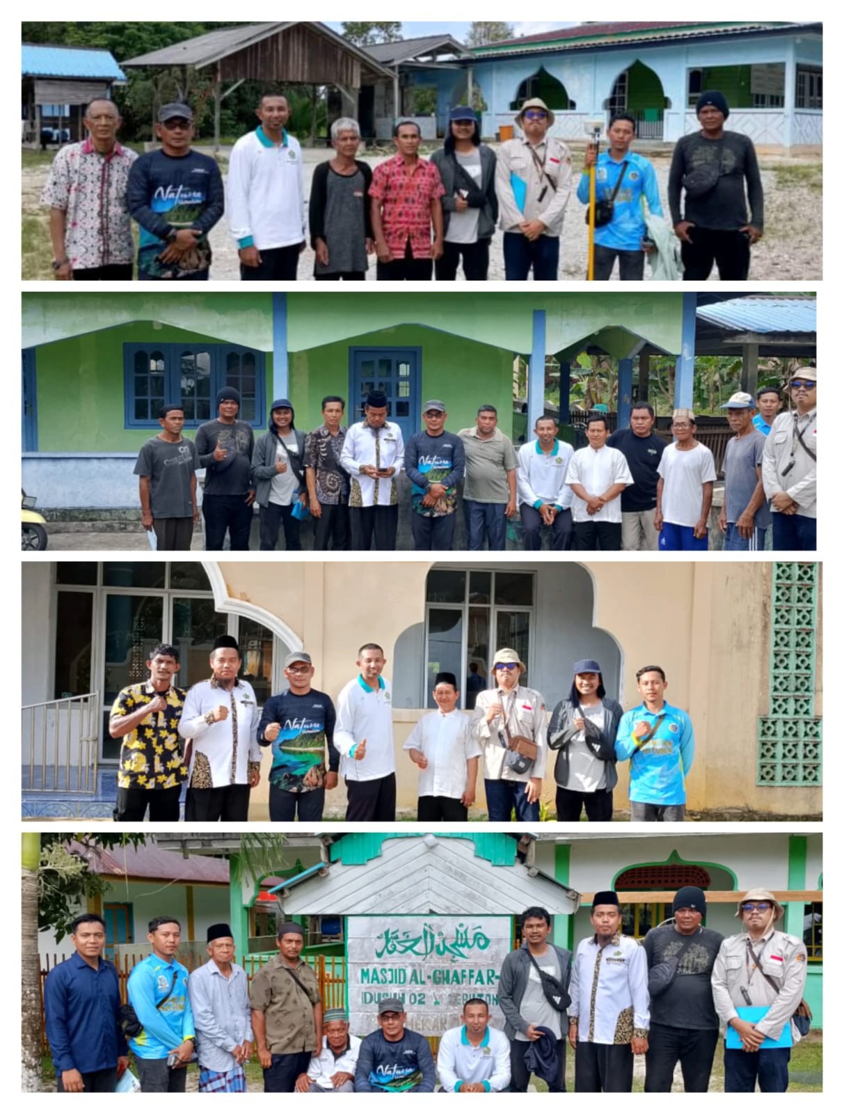 Gerak Cepat KUA Bunguran Barat, Tuntaskan Pengukuran Tanah Wakaf di Tiga Desa