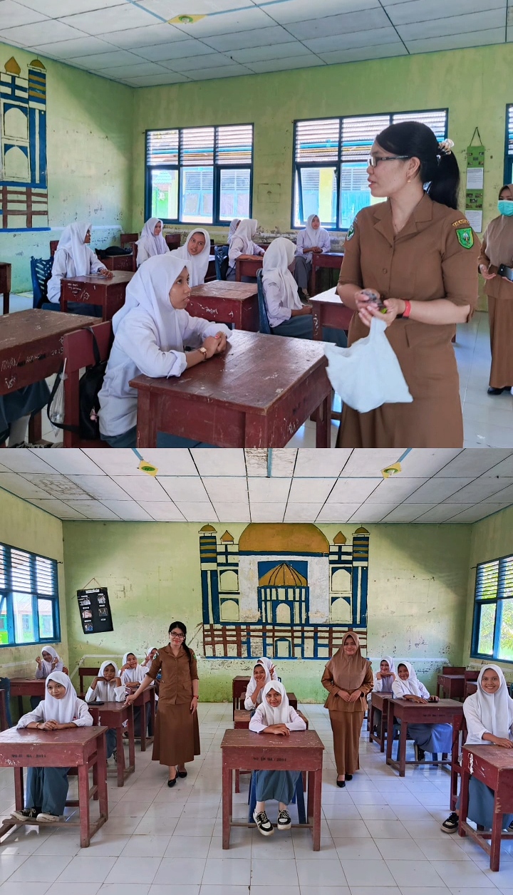 MA Bustanul Ulum Bersama Puskesmas Midai Tingkatkan Kesehatan Siswa  Dengan Tablet Tambah Darah