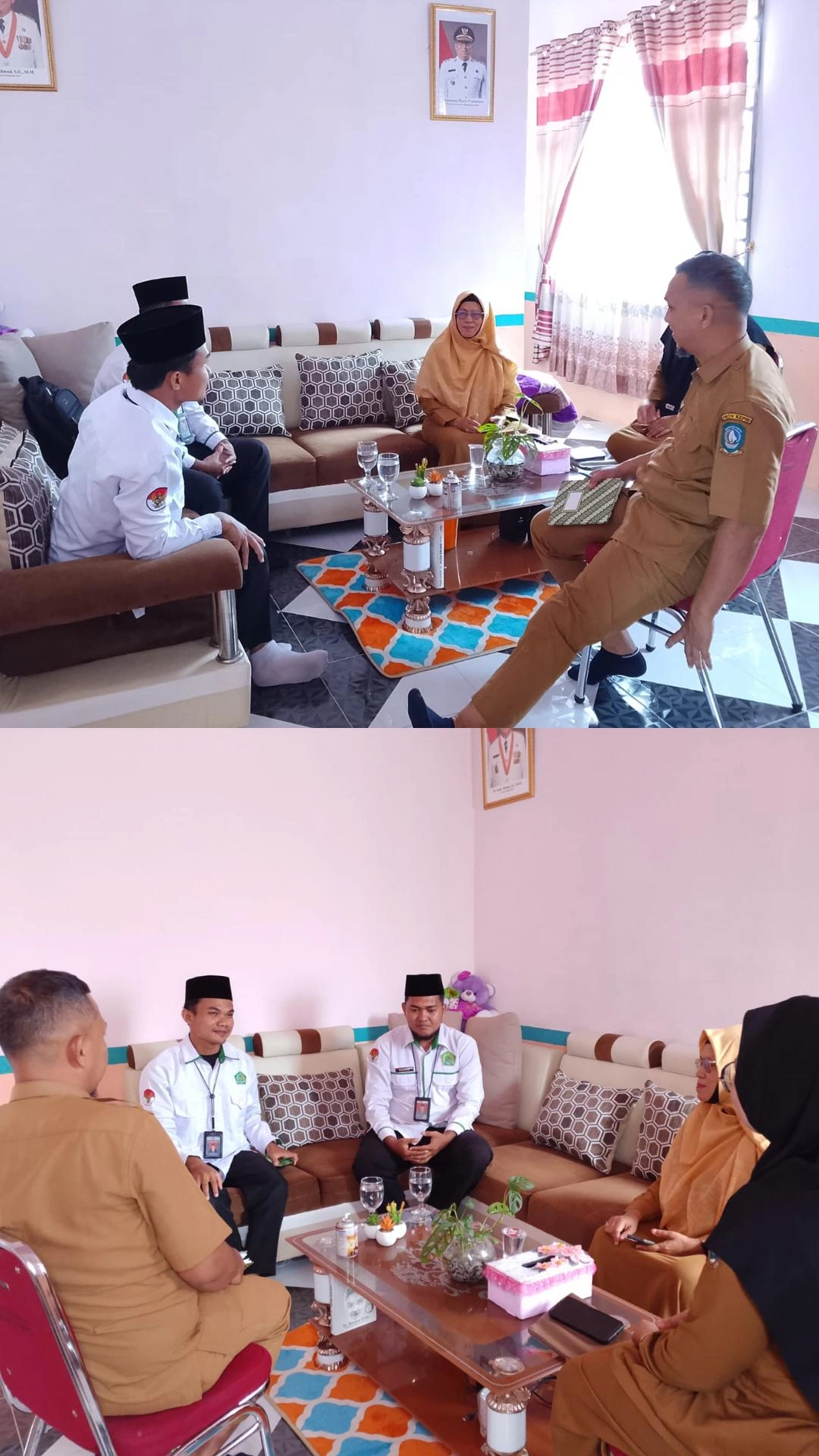 Perkuat Sinergi Keagamaan, KUA Bunguran Timur Laut Jalin Kerja Sama dengan SMKN 1 Bunguran Timur Laut