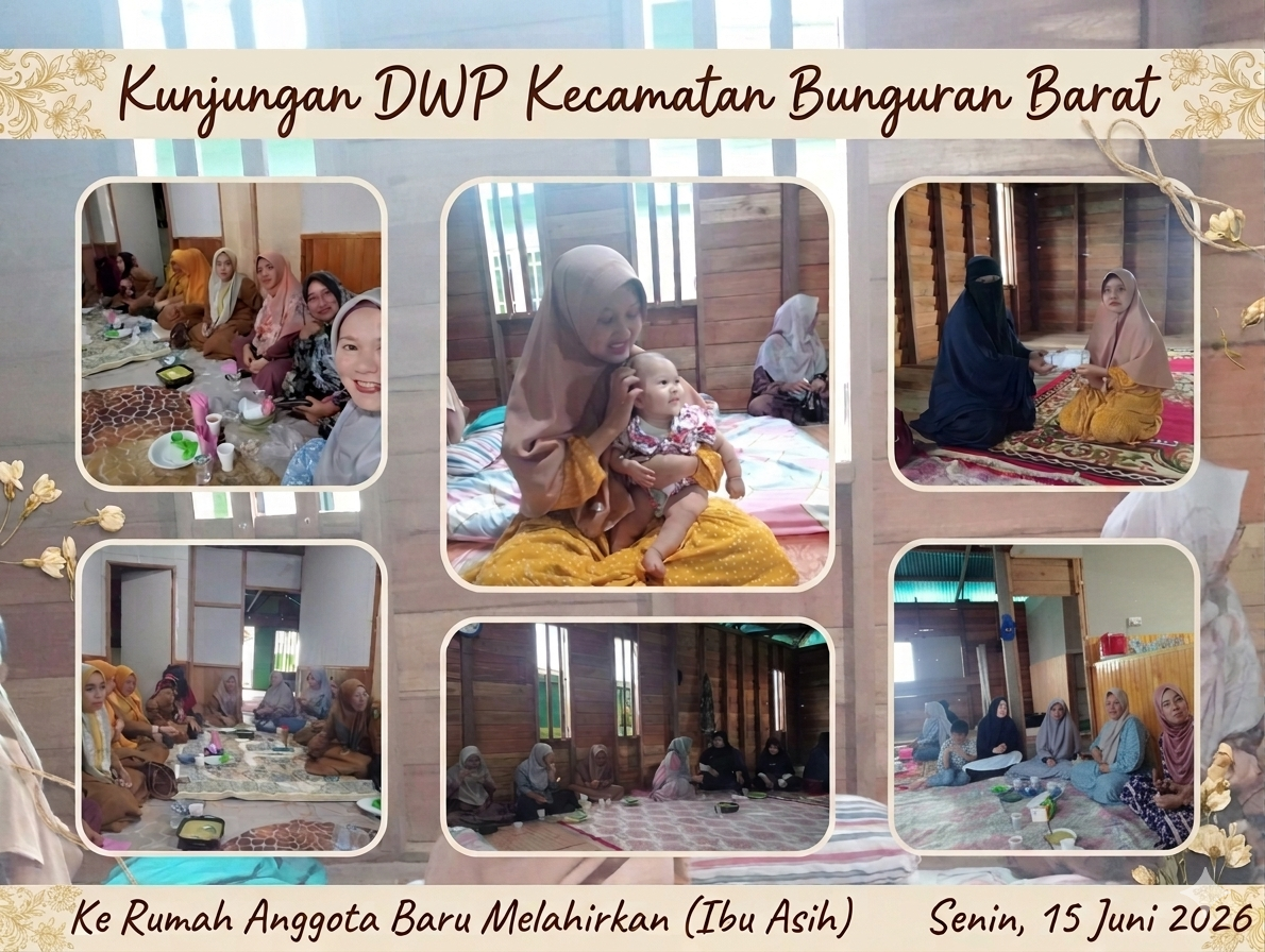 DWP KUA Bunguran Barat Turut Hadir dalam Kunjungan Sosial kepada Anggota yang Baru Melahirkan