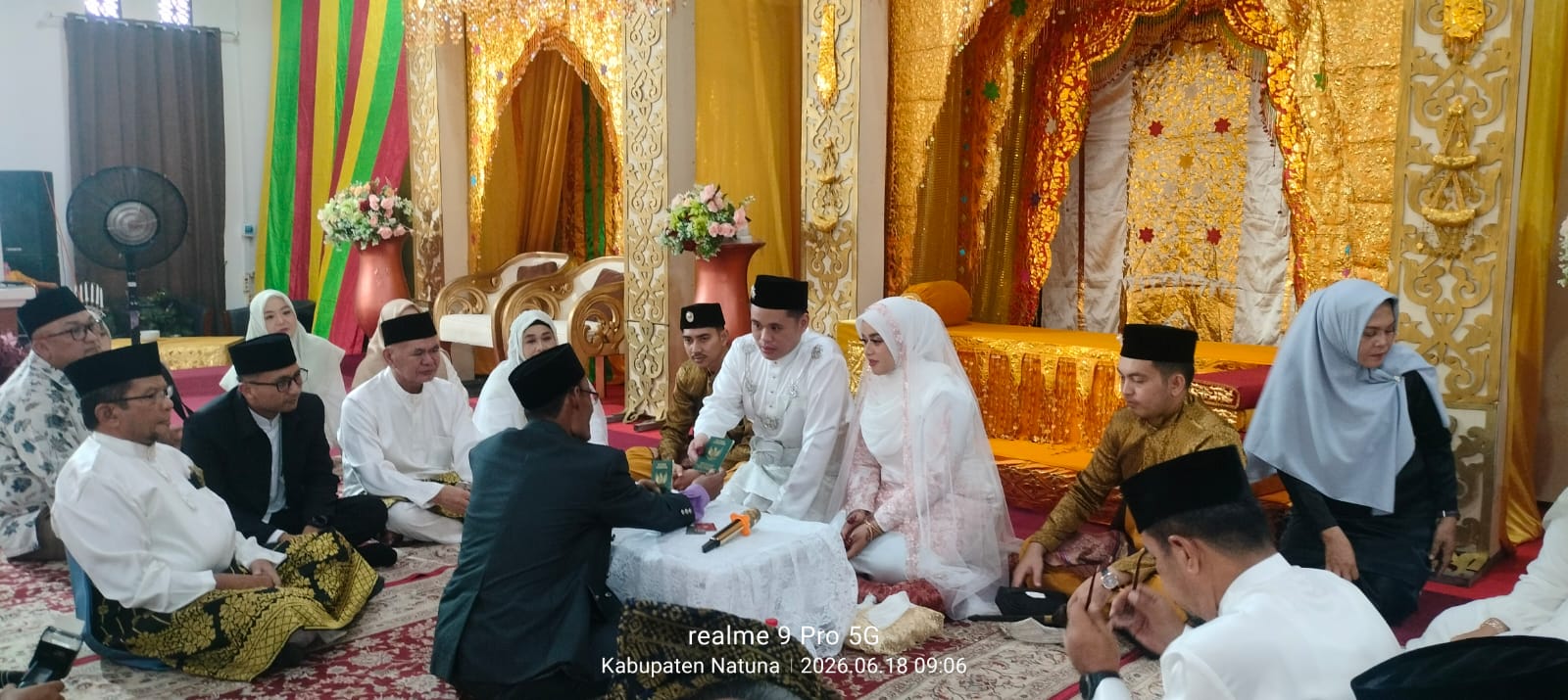 Mobilitas Tinggi, KUA Bunguran Timur Sukses Kawal Dua Akad Nikah Serentak di Lokasi Berbeda