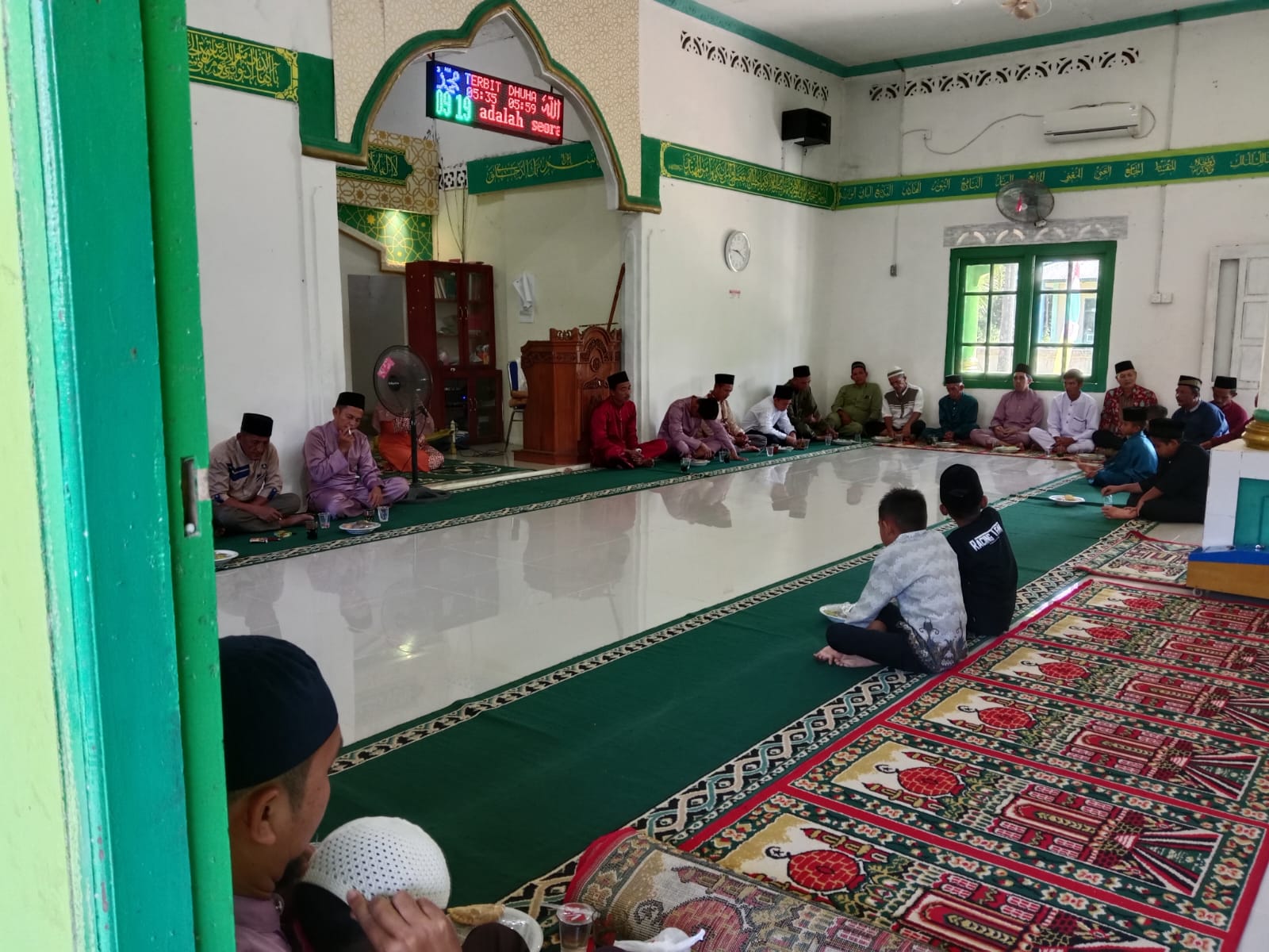 Bukan Sekadar Seremonial, KUA Bunguran Timur Syiarkan Esensi Muhasabah Hijriah di Desa Semedang