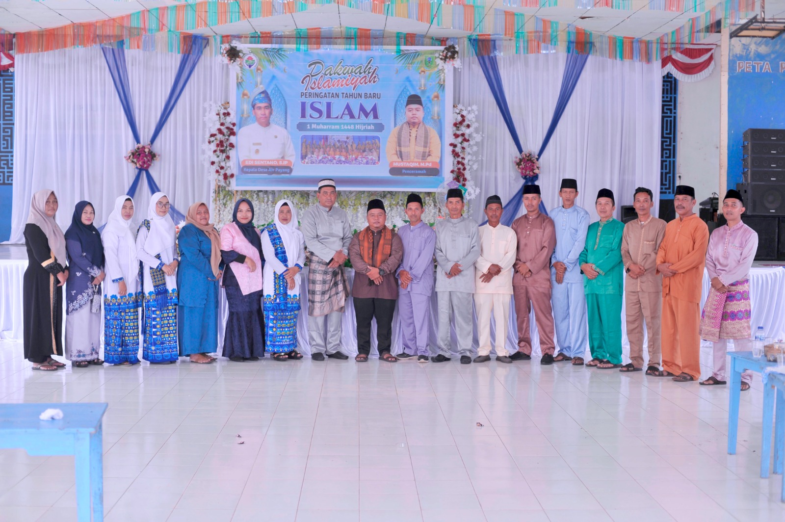 Peringati Tahun Baru Islam, Ustadz Mustaqim Kupas Arti Penting Pergantian Tahun di Desa Air Payang