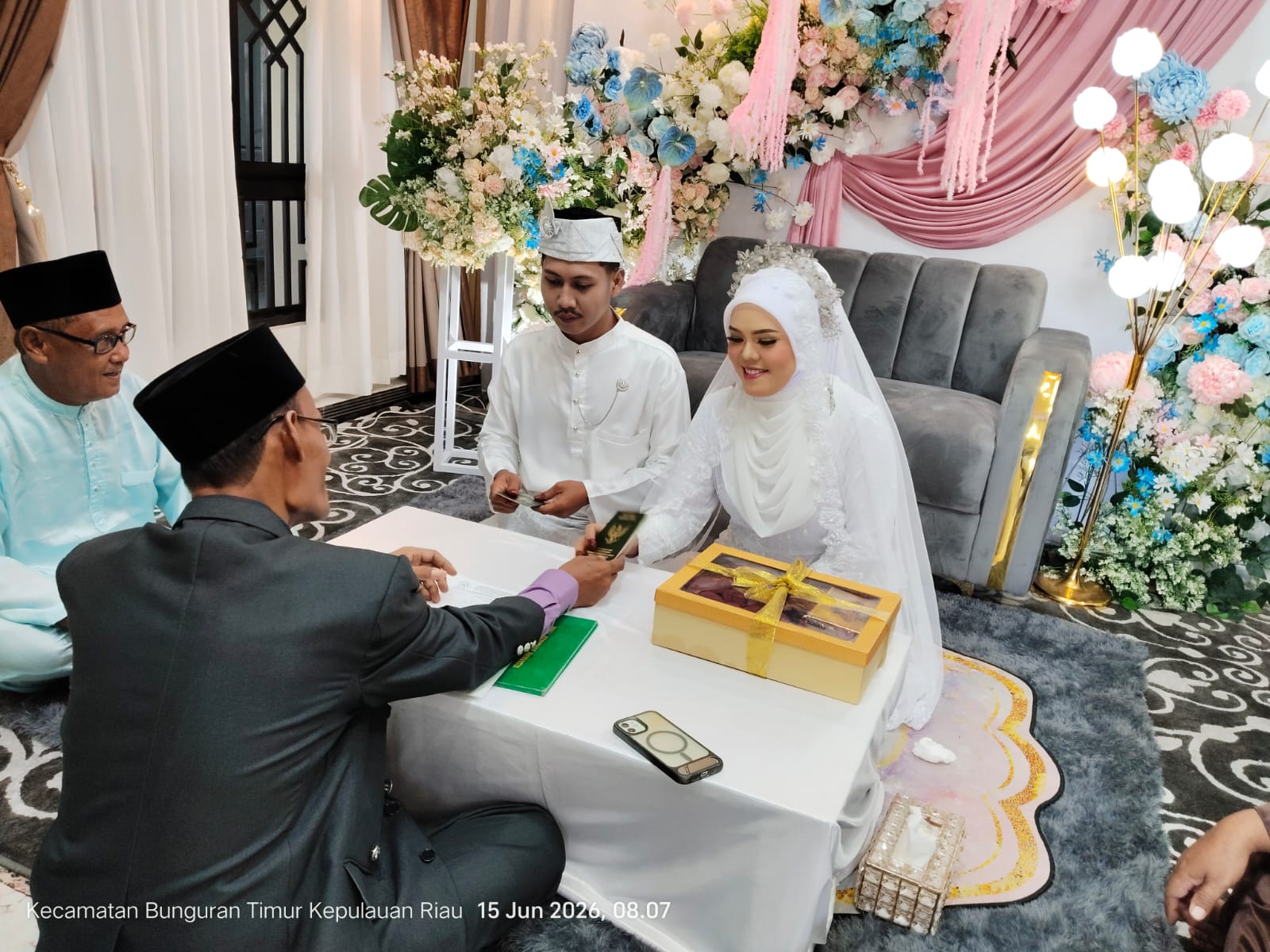 Tren Usia Matang Calon Pengantin Mendominasi Pencatatan Nikah di KUA Bunguran Timur