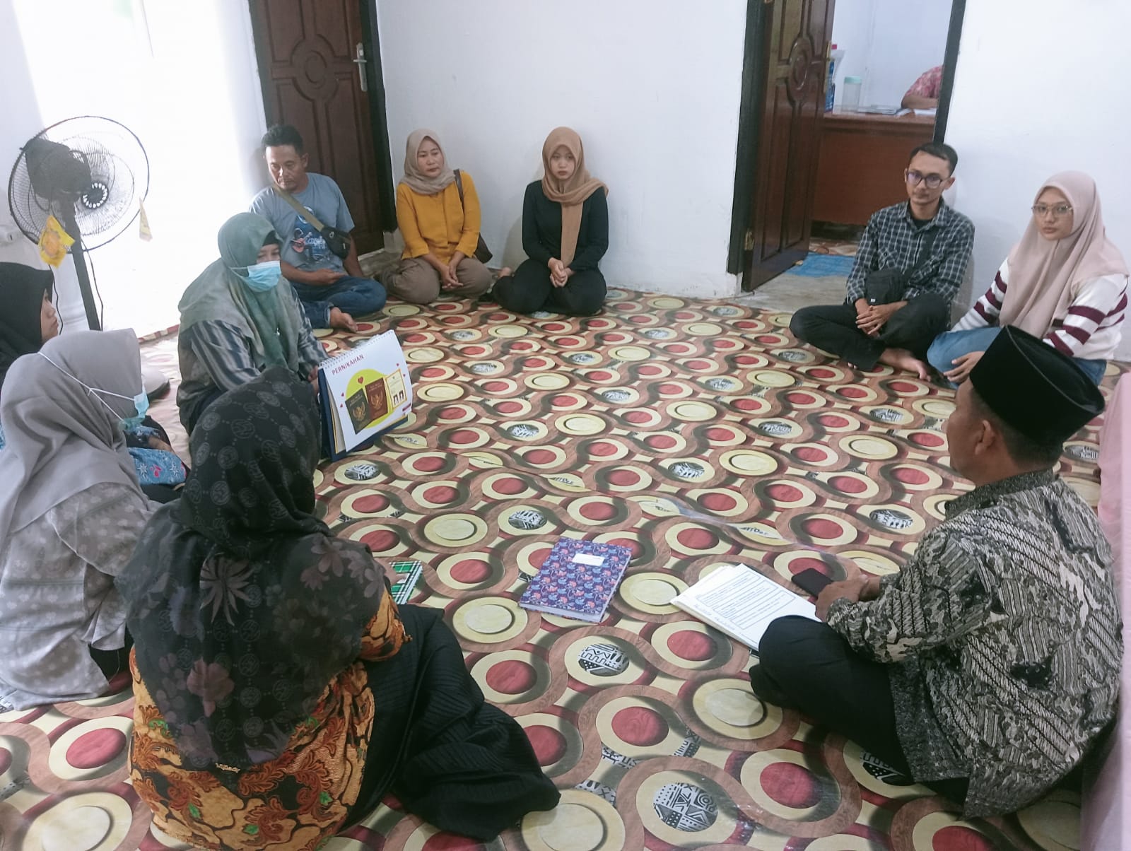 Perkuat Pondasi Keluarga, KUA dan Puskesmas Bunguran Tengah Gelar Bimwin Berbasis Moderasi Beragama