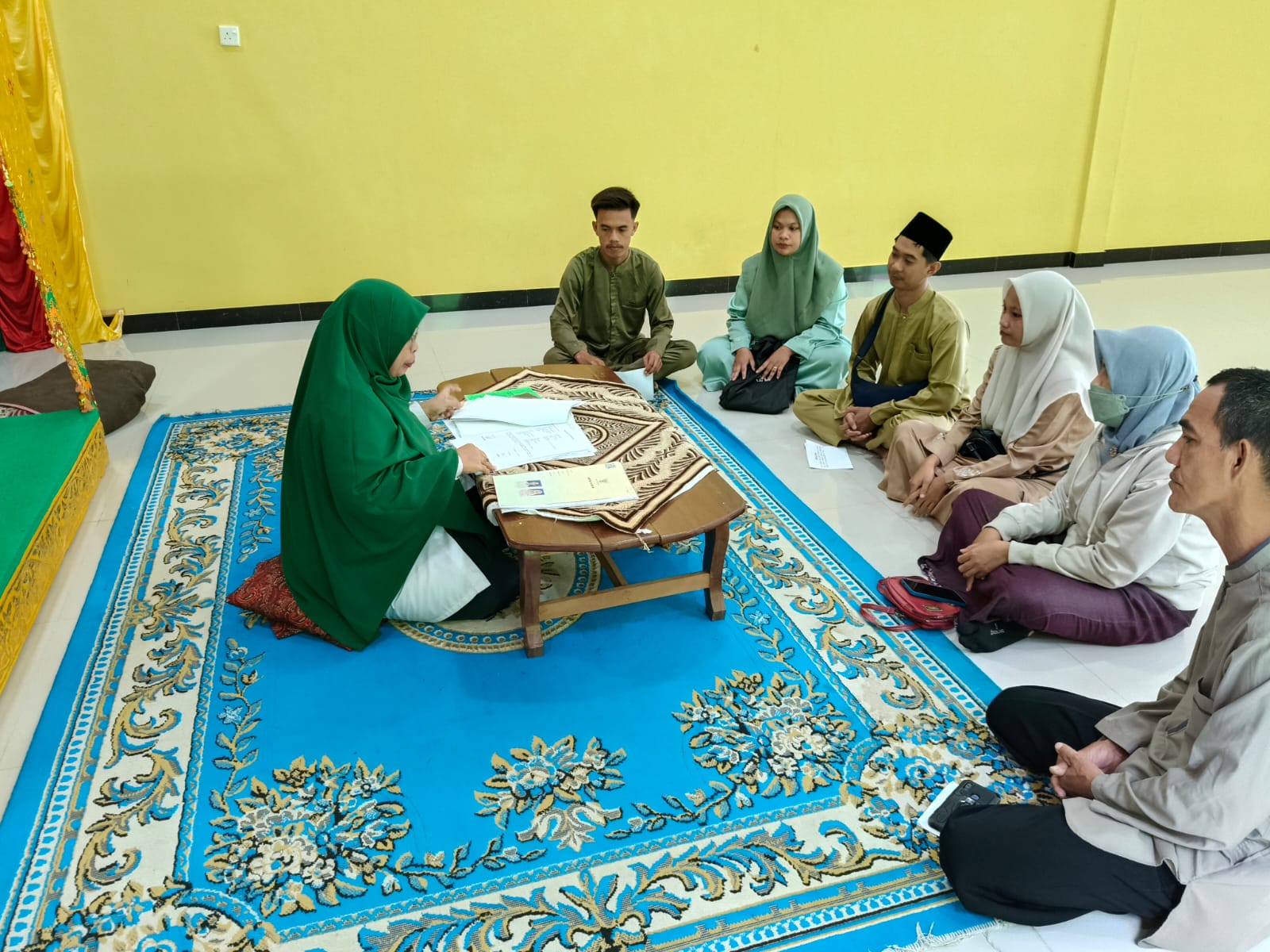 Bekali Ketahanan Keluarga, KUA Bunguran Timur Gelar Bimbingan Perkawinan bagi Tiga Pasang Catin Awal Juli