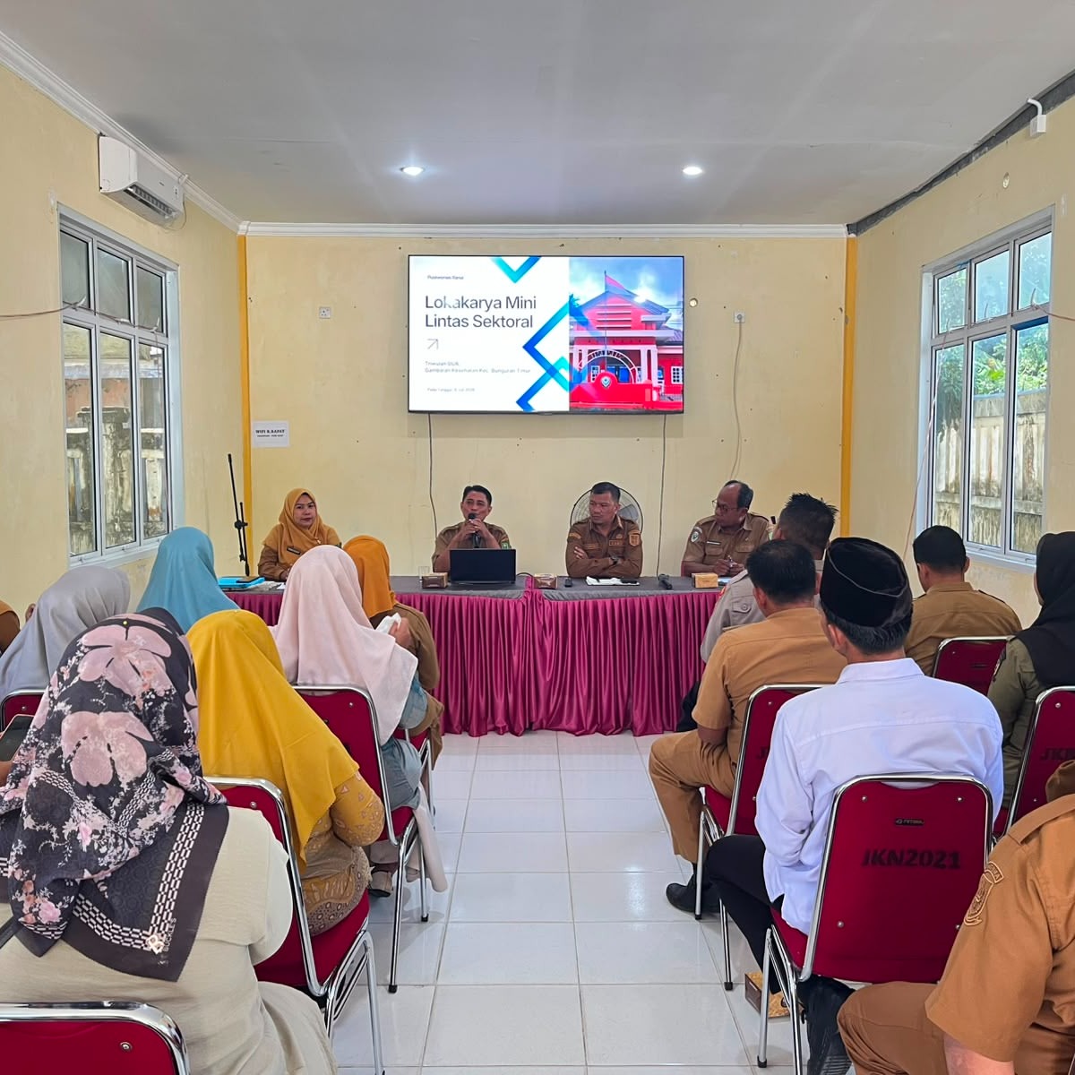 Perkuat Sinergi Lintas Sektoral, KUA Bunguran Timur dan Puskesmas Ranai Matangkan Rencana Aksi Pencegahan Stunting