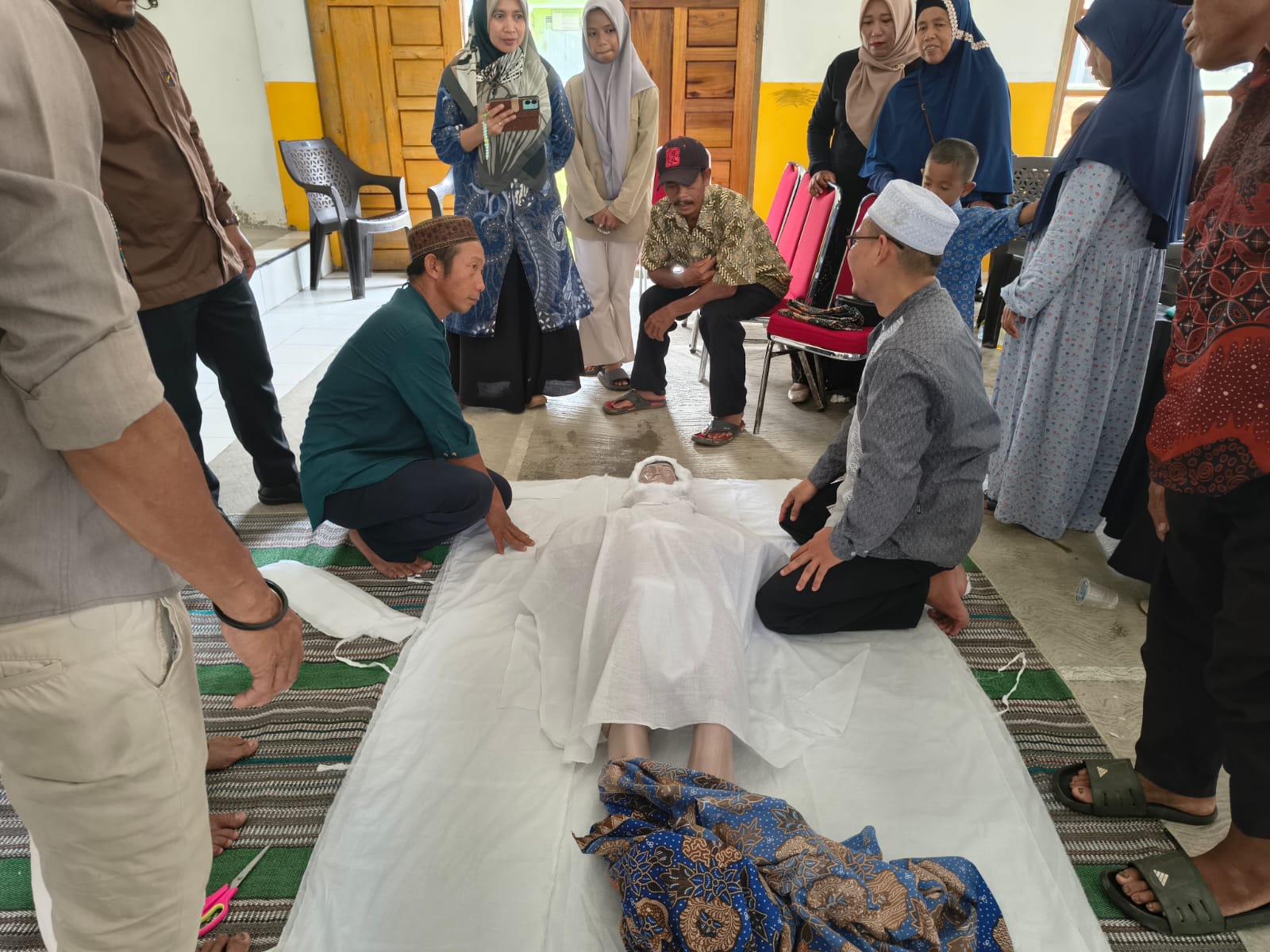 Staf KUA Bunguran Tengah Hadiri Pembentukan Pengurus Fardhu Kifayah Desa Tapau