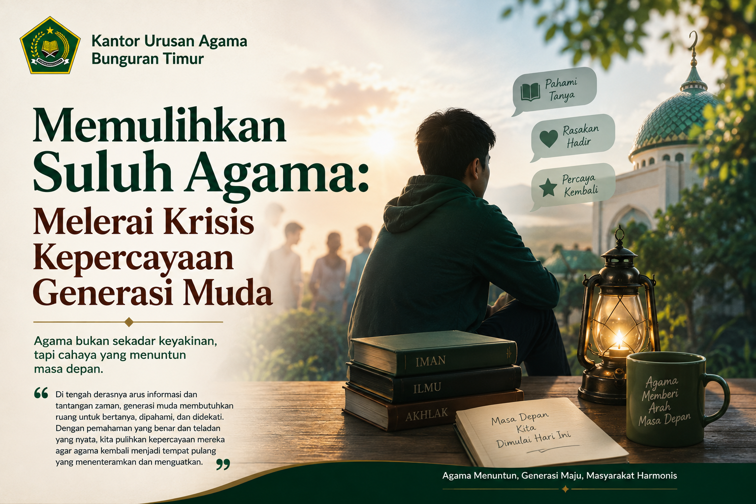 Memulihkan Suluh Agama: Melerai Krisis Kepercayaan Generasi Muda