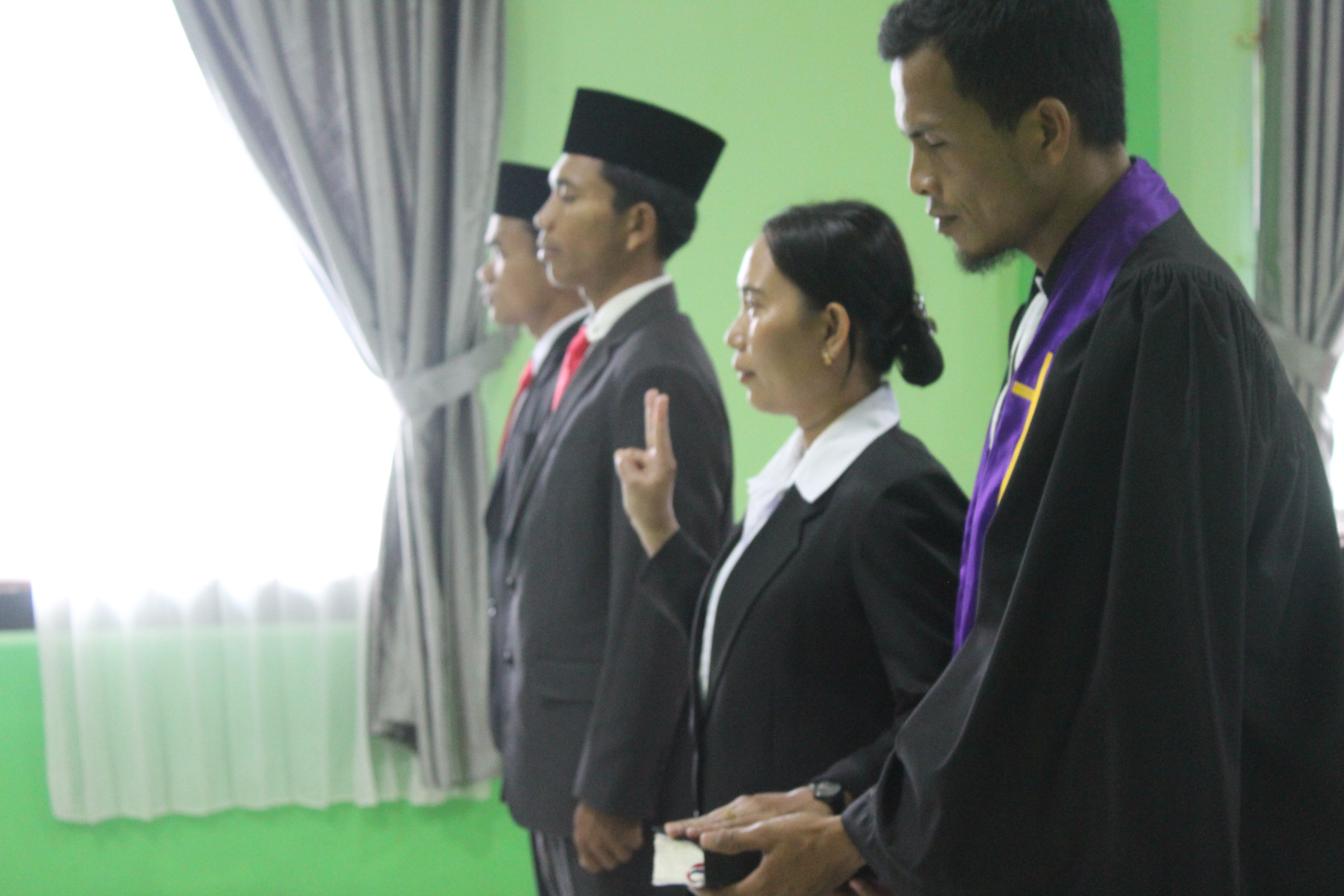 Lantik 4 Kepala KUA Natuna, Kakanwil Kemenag Kepri Tekankan Layanan Berdampak