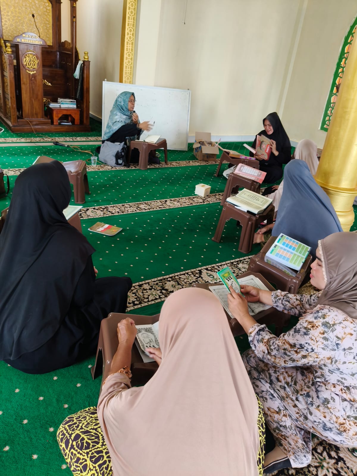 Usung Tema Mari Mengaji untuk Negeri, Penyuluh KUA Bunguran Timur Tekankan Al-Qur'an sebagai Pilar Kemartabatan Bangsa