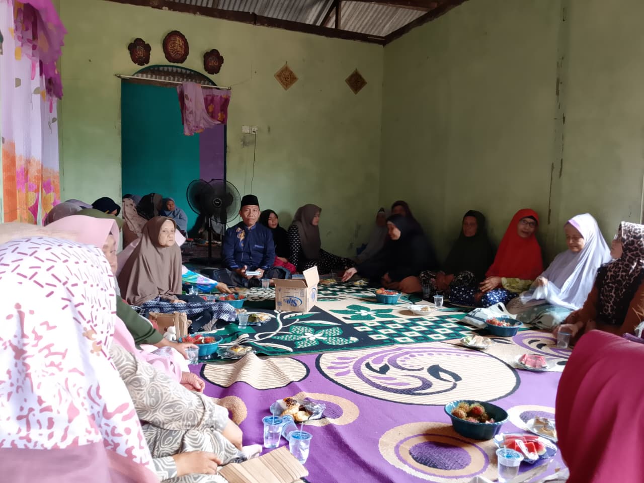 KUA Bunguran Tengah Hadiri Pengajian Rutin Majlis Taklim MATAHATI Desa Harapan Jaya