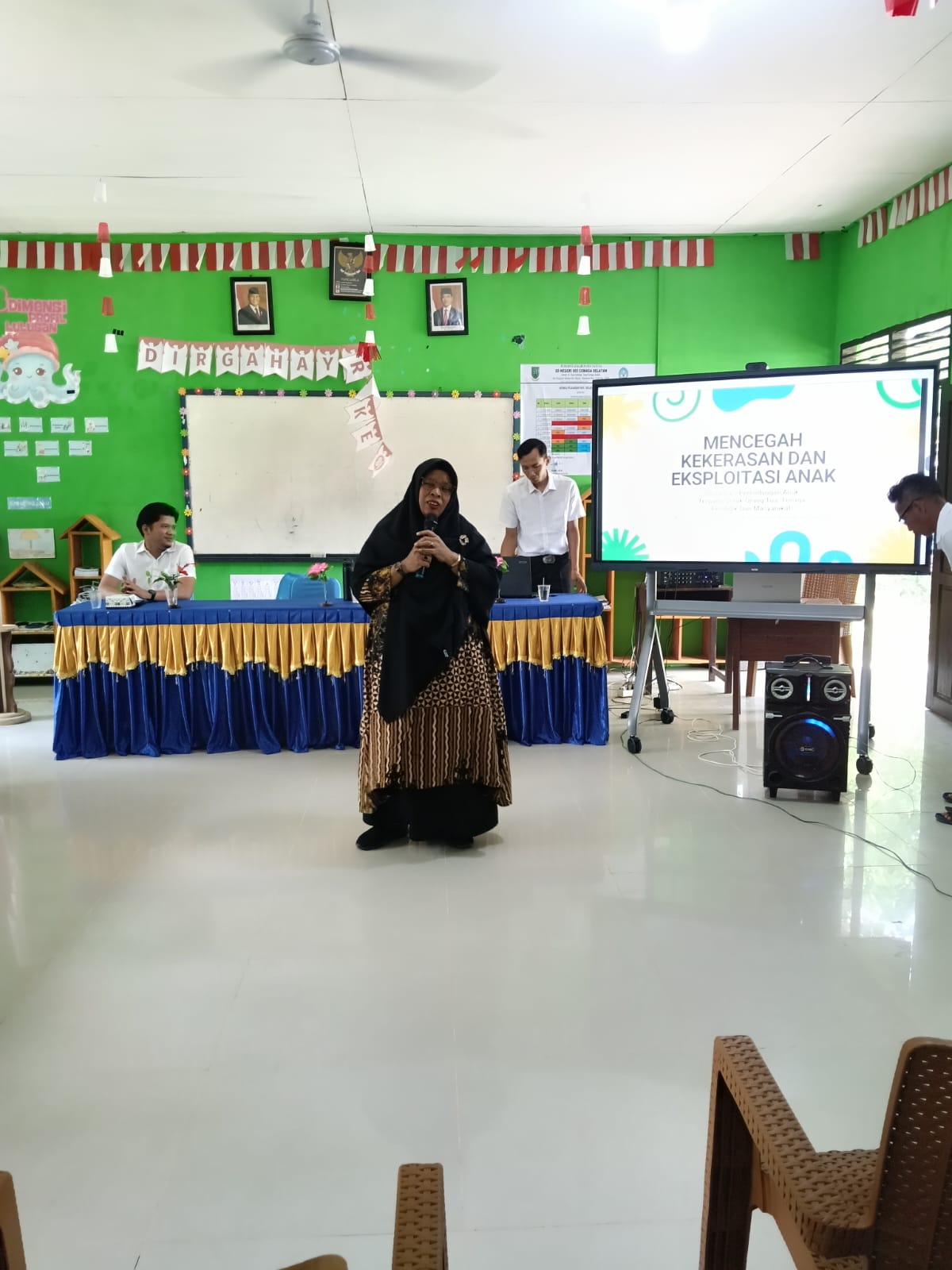 Cegah Perundungan di Sekolah, Penyuluh KUA Bunguran Timur Gelar Sosialisasi Ramah Anak di SDN 005 Cemaga Selatan