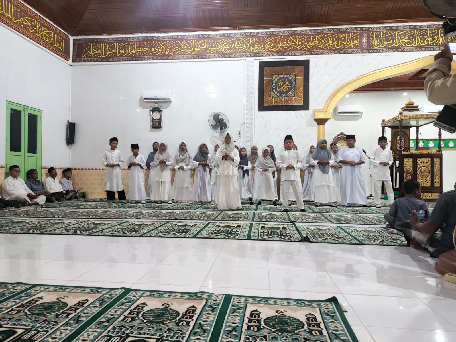 Menyemai Cinta Rasul Sejak Dini, KUA Bunguran Utara Hadiri Peringatan Maulid Nabi dan Apresiasi Aksi Anak Binaan