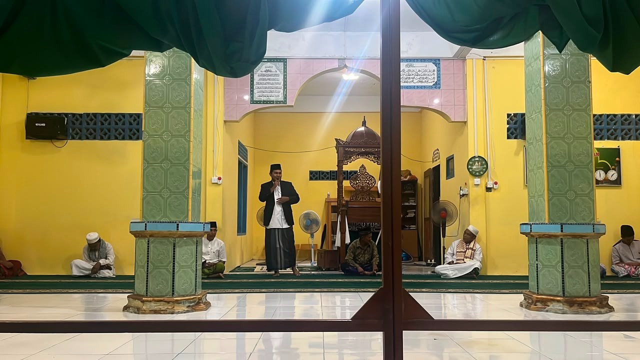 Peringatan Maulid Nabi di Masjid As-Salam Sebadai Hulu, Penyuluh Agama Ajak Teladani Akhlak Rasulullah dan Perbanyak Shalawat