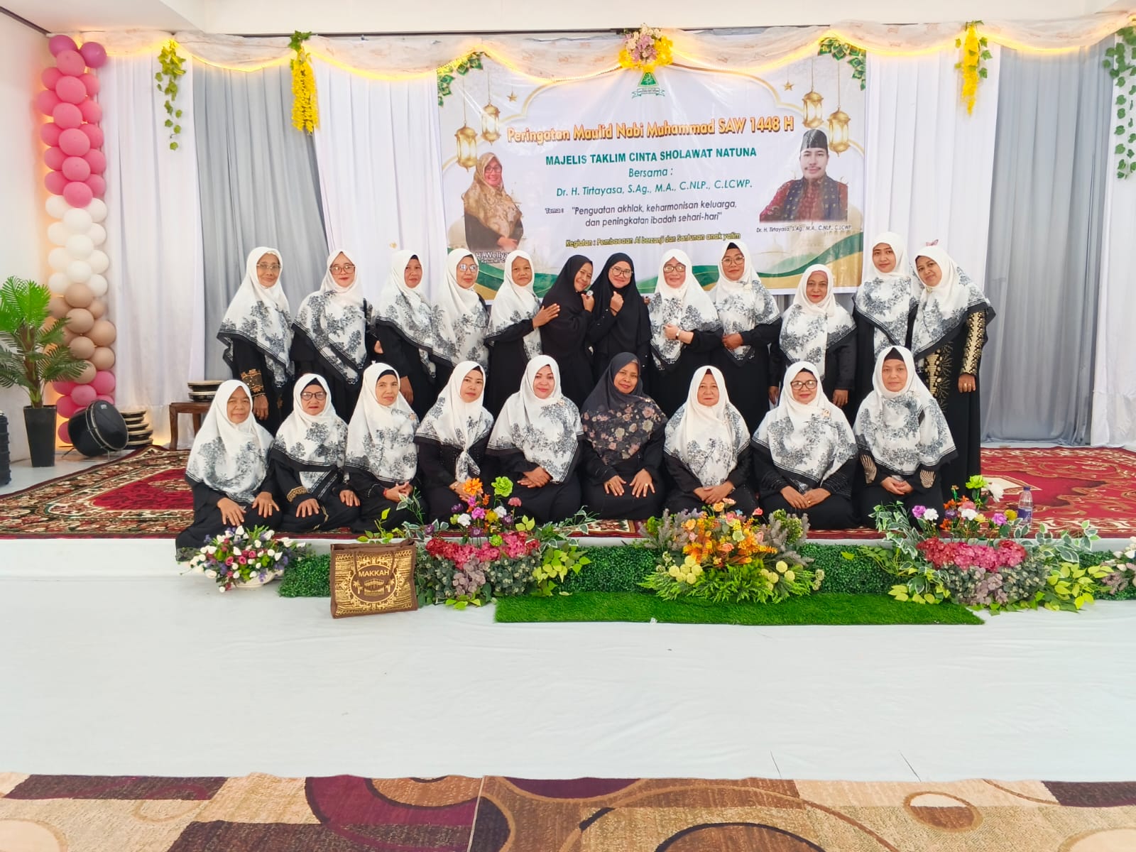 Gemakan Zikir dan Sejuta Shalawat, Penyuluh KUA Bunguran Timur Pimpin Pengajian Rutin MTCSN