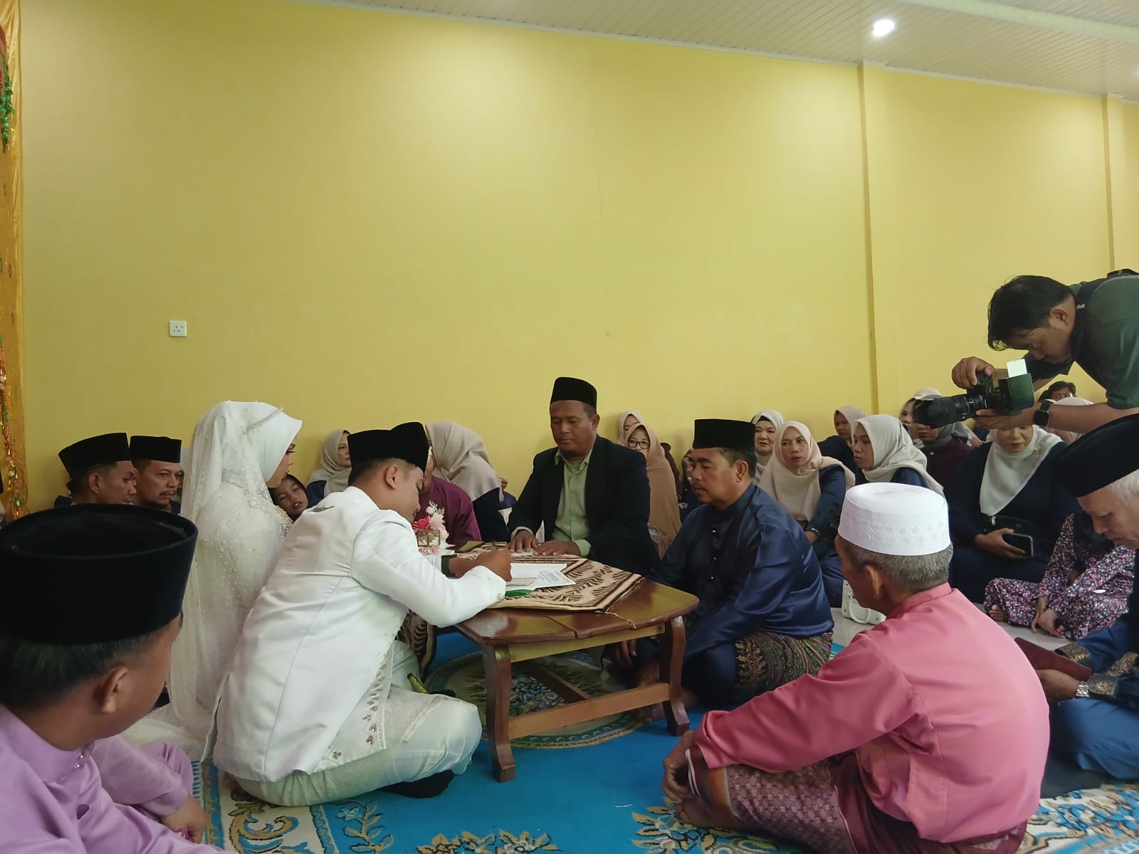 Sahkan Pernikahan Dody Putra dan Sulfa, KUA Bunguran Timur Tekankan Komitmen Sakinah Mawaddah