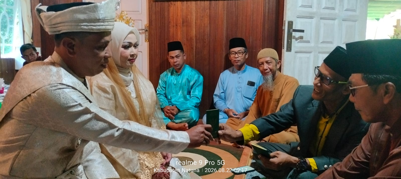 Hadirkan Kepastian Hukum di Tengah Warga, Kepala KUA Bunguran Timur Pimpin Pelayanan Luar Kantor
