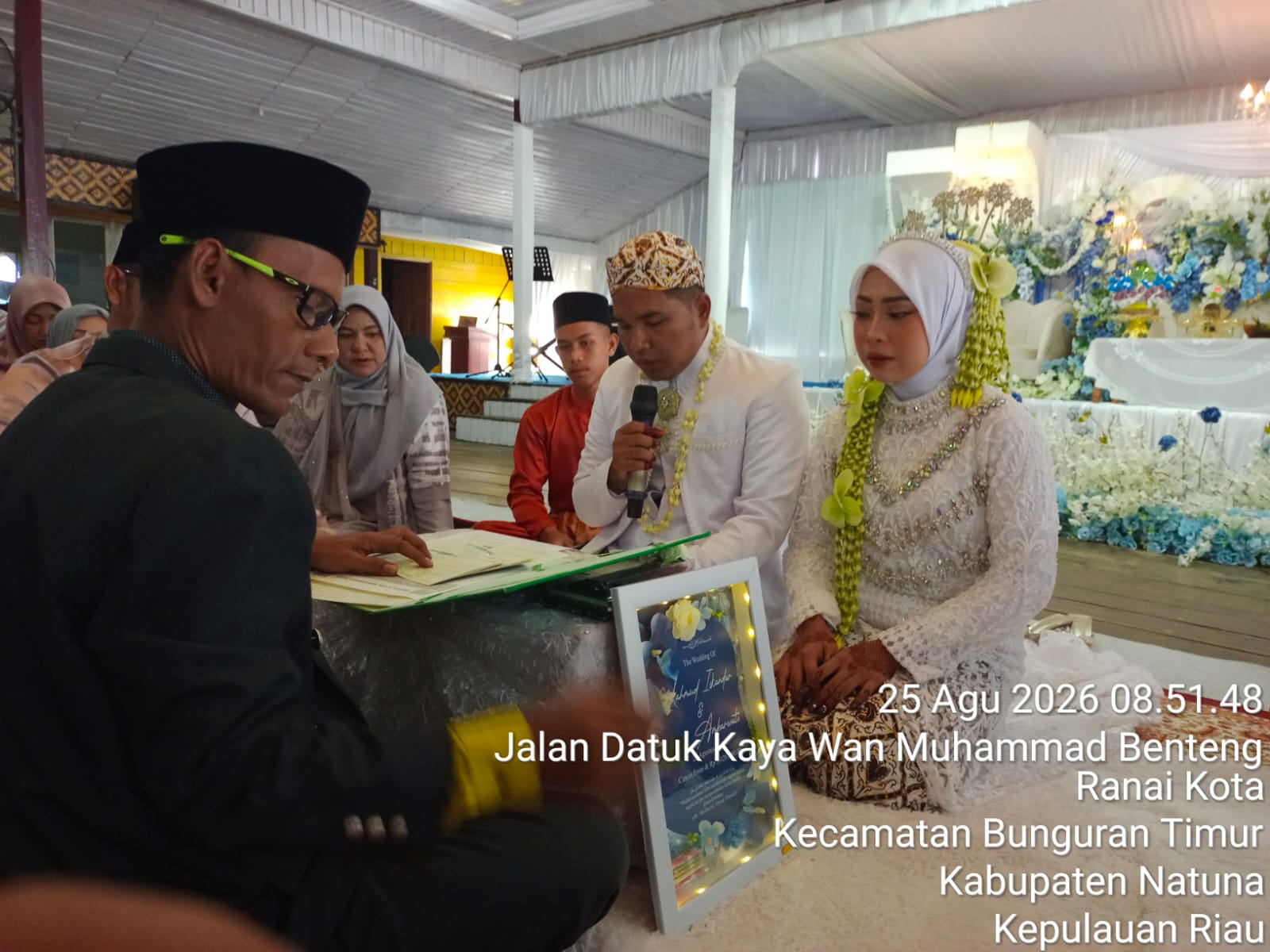 Jangkau Warga Lewat Layanan Jemput Bola, KUA Bunguran Timur Edukasi Pentingnya Keterbukaan Komunikasi