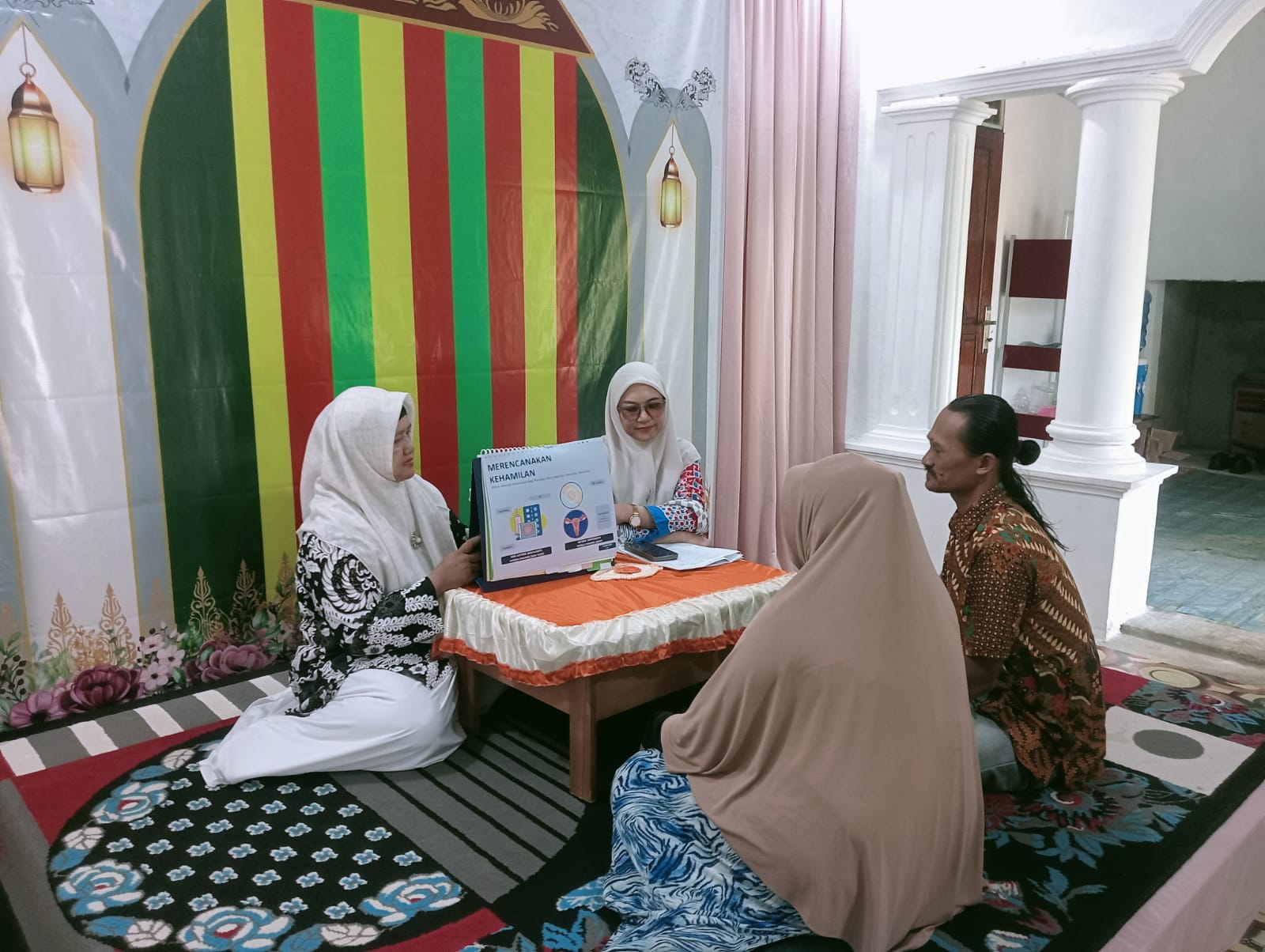 Gelar Bimwin, KUA Bunguran Tengah Gandeng Instansi Kesehatan Edukasi Calon Pengantin