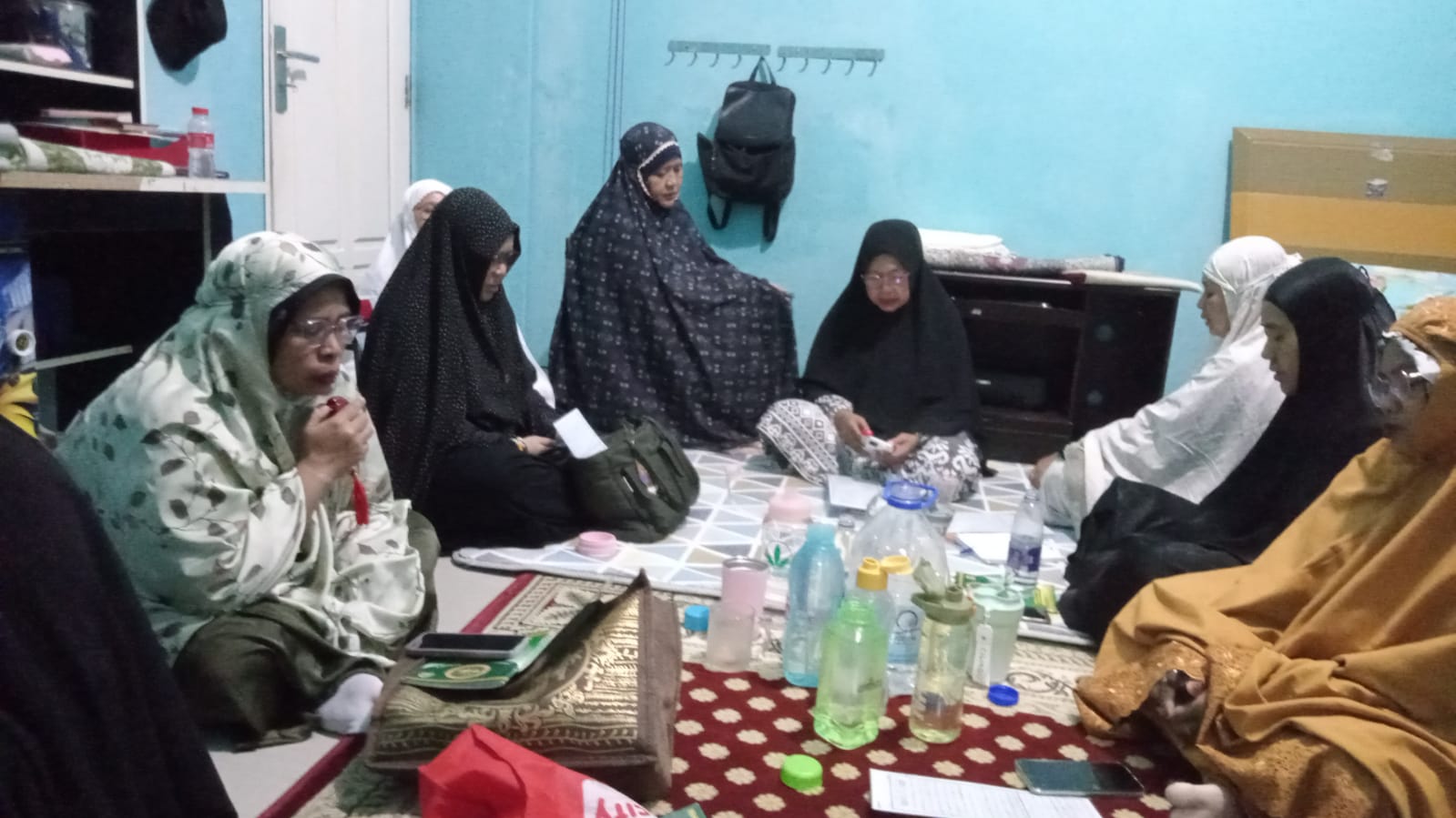 Matangkan Persiapan Syiar Shalawat, Penyuluh KUA Bunguran Timur Pimpin Malam Mujahadah