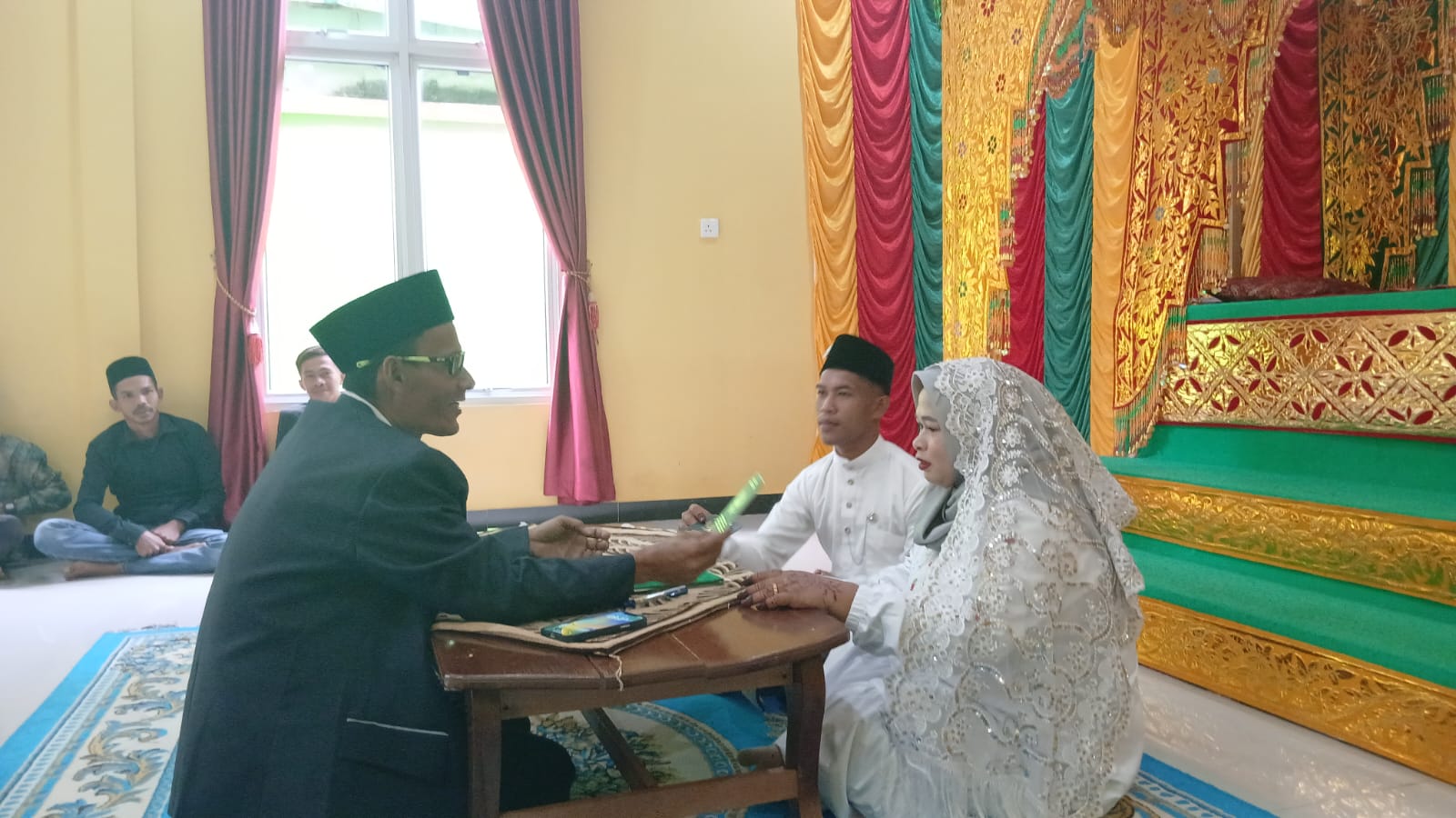 Buka Pekan Pelayanan di Balai Nikah, Kepala KUA Bunguran Timur Sampaikan Nasihat Keberkahan Berkeluarga