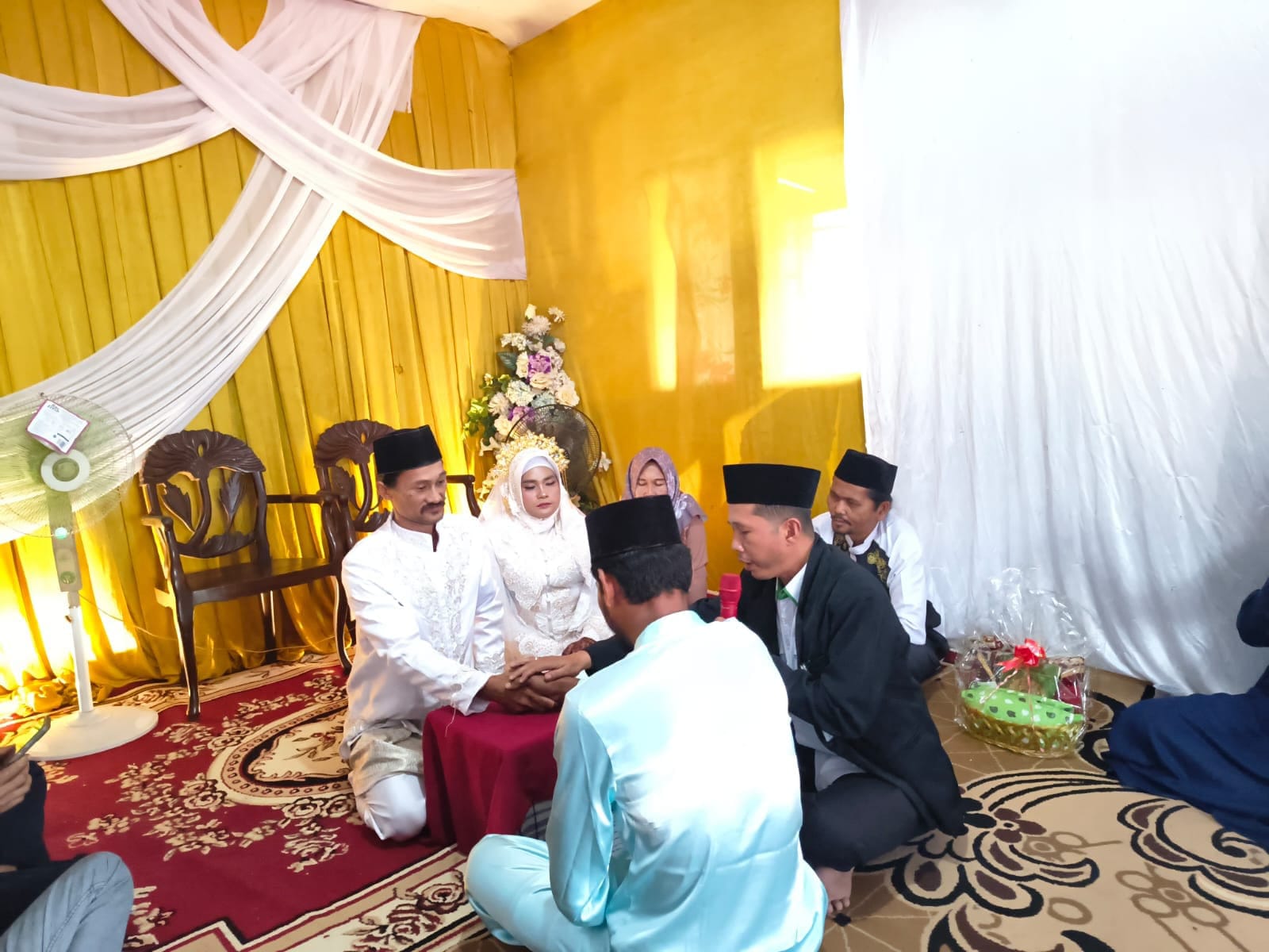 Sempurnakan Ikrar Suci, KUA Bunguran Tengah Pandu Jalannya Prosesi Akad Nikah Khidmat