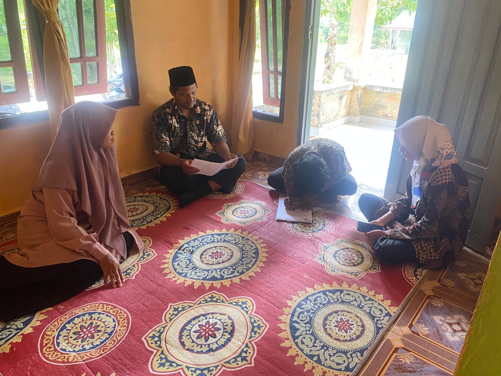 KUA Bunguran Tengah Petakan Potensi Ekonomi Guna Angkat Pendapatan Mualaf Setempat