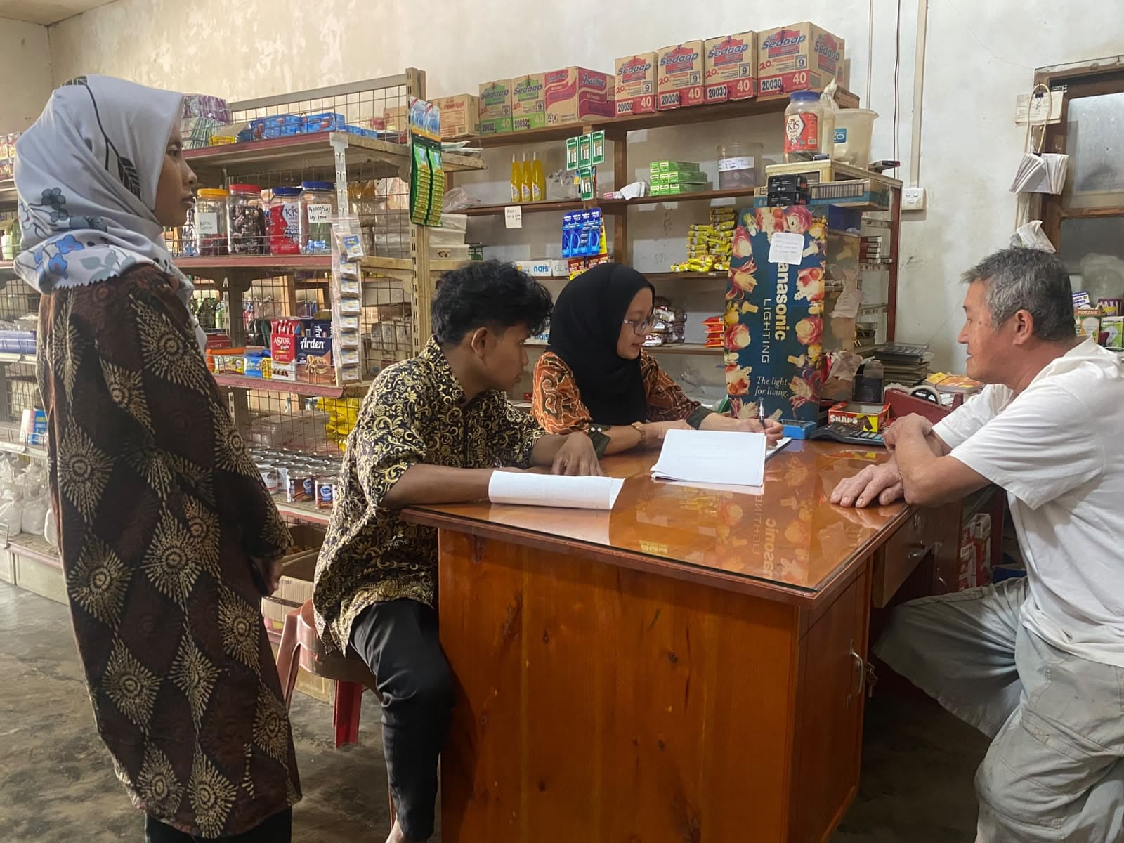 Mahasiswa PPL STAI Natuna Ikut Serta dalam Pendataan Mualaf di Wilayah KUA Bunguran Tengah