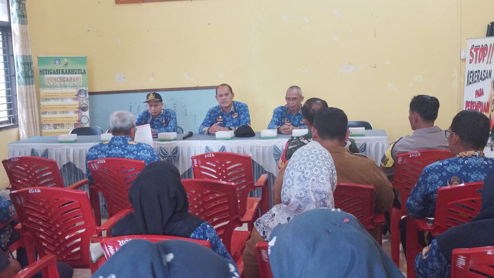 Kepala KUA Bunguran Tengah Hadiri Rakor Lintas Sektoral