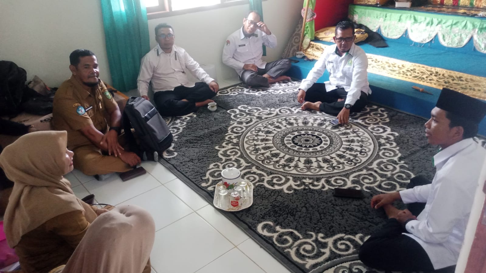 Membangun sinergi, KUA Pulau Tiga turut berpartisipasi dalam acara PORSENI