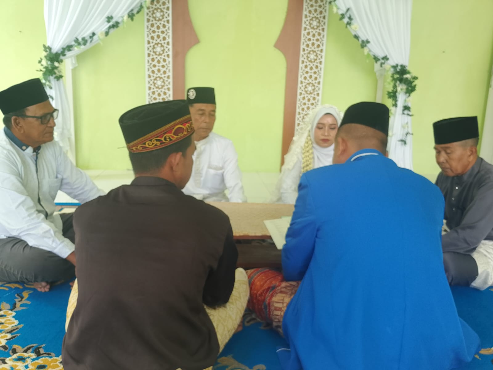 KUA Bunguran Barat Pastikan Pernikahan Jakpar-Yumalinda Tertib Administrasi