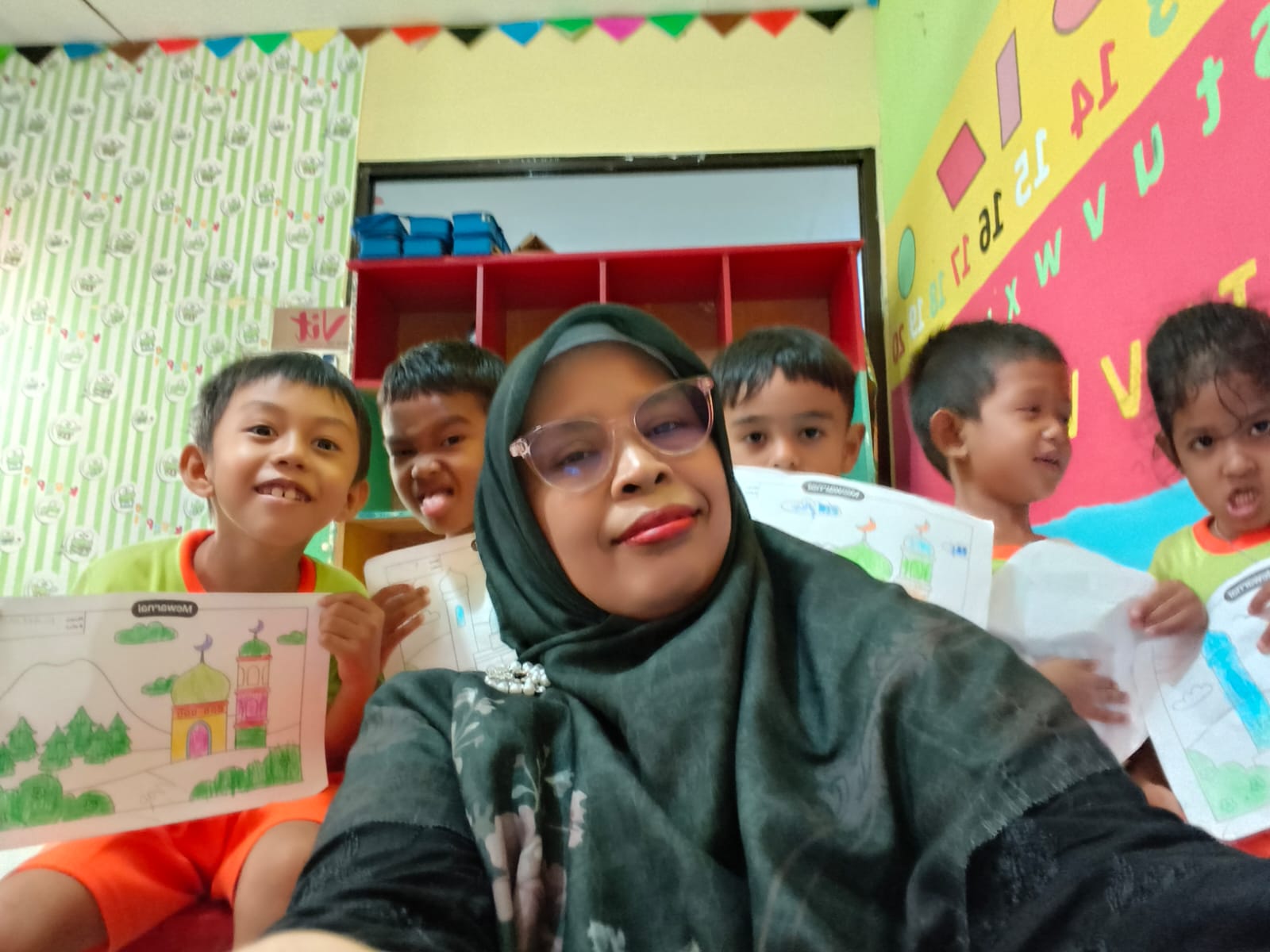 Rawat Harmoni, Penyuluh KUA Bina Pendidikan Agama di TK Mercy