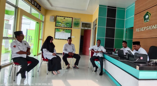 Evaluasi Triwulan Tiga, Pegawai KUA Bunguran Timur Pacu Kinerja SKP