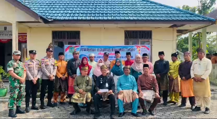 Rapatkan Barisan pada HUT Natuna ke-27 Tingkat Kecamatan Bunguran Tengah, KUA dan Lintas Sektor Solid Dukung Pembangunan Daerah