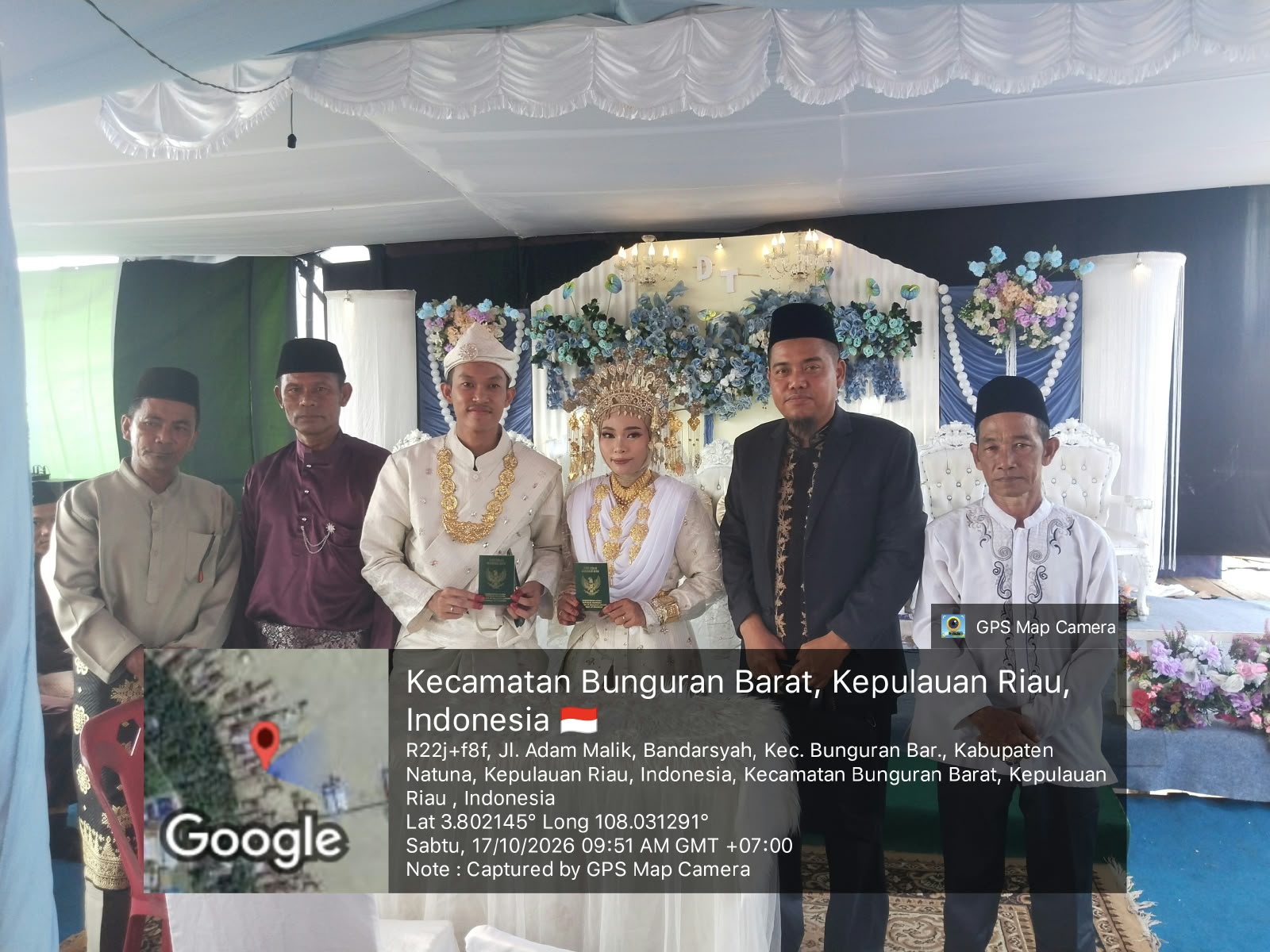KUA Bunguran Barat Layani Akad Nikah M. Toha Serpika dan Dedek Novita di Kediaman Keluarga