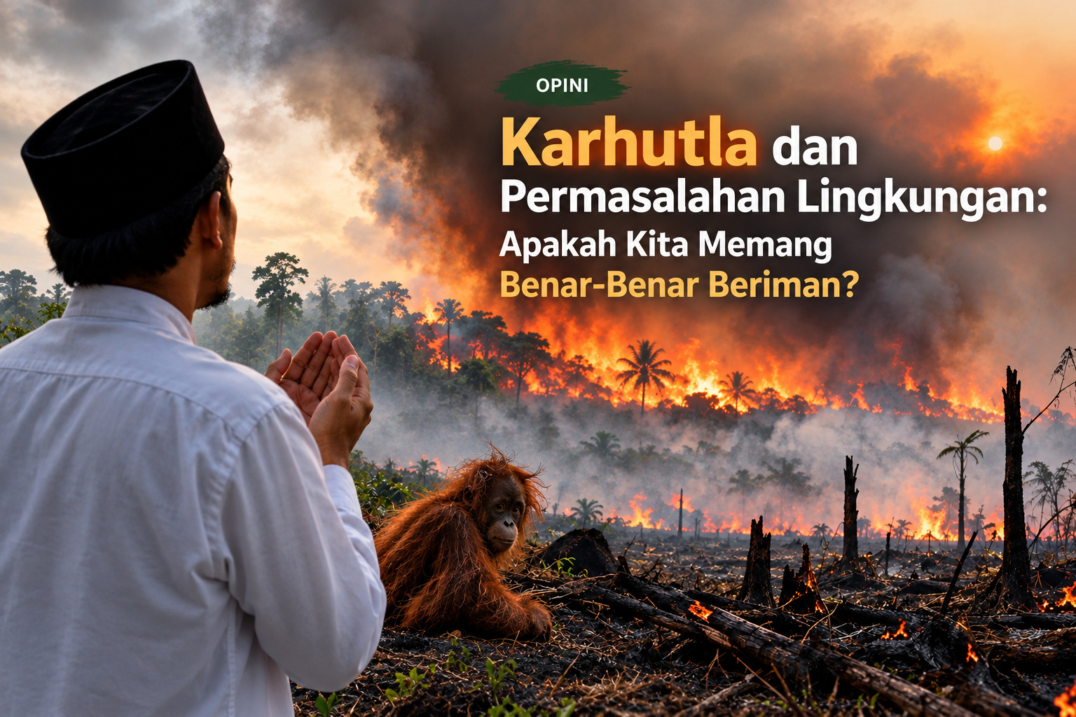 Karhutla dan Permasalahan Lingkungan: Apakah Kita Memang Benar-Benar Beriman?