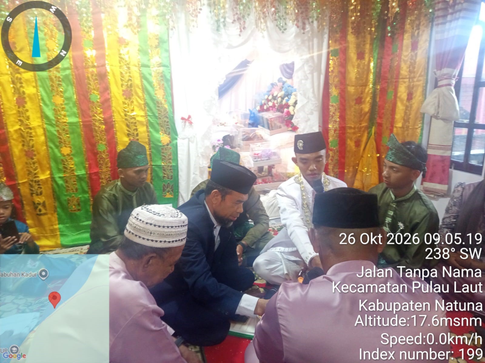 Optimalkan Pelayanan Publik, Kepala KUA Pulau Laut Pandu Prosesi Akad Nikah
